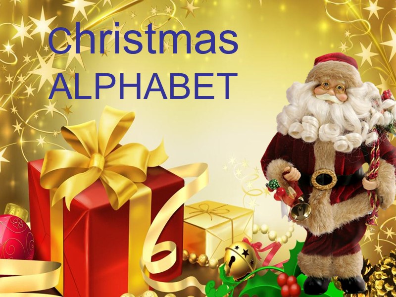 Christmas ALPHABET